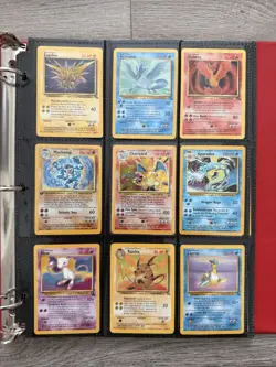 CHARIZARD Old Pokemon Cards VINTAGE Rare Collection binder Lot WOTC 1999 Era - Image 1
