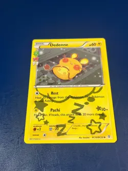 Dedenne RC10/RC32 Generations Radiant Collection Pokemon Card LP - Image 1