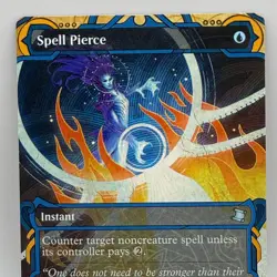 Magic The Gathering Spell Pierce Special Guests SOA 0023 Borderless Paul Adam - Image 1