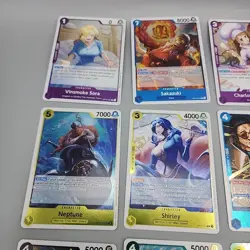 One Piece TCG Lot of 20 Cards All Foil Excellent - Image 2
