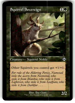 Squirrel Sovereign (Retro Frame) Modern Horizons 2 Regular MTG NM - Image 1