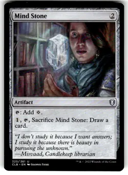 MTG Mind Stone (325/1080) Commander Legends Battle for Baldur's Gate NM - Image 1