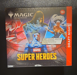 Magic: The Gathering Marvel Super Heroes Draft Night Box 205 Cards 13+ 2025 - Image 1