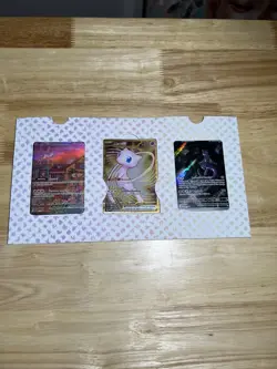 Sealed Pokemon 151 Ultra Premium Collection (UPC) 3 Card Promo Set (mew/mewtwo) - Image 1