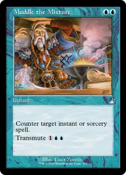 Muddle the Mixture (Retro Frame) [Ravnica Remastered] Magic MTG - Image 1