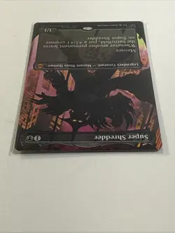 Super Shredder Non-Foil Borderless Mythical Teenage Mutant Ninja Turtles 217 NM - Image 3