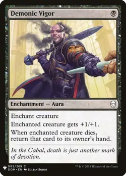 NM - Demonic Vigor [LIST - 85] The List Reprints - Image 1