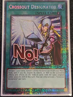 Yu-Gi-Oh! TCG Crossout Designator Starlight Rare RA05-EN118- Rarity Collection V - Image 1