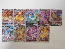 2025 pokemon S-chinese gem pack2 cbb2c Eevee V & VMAX（18 card set） Holo NM - Image 2