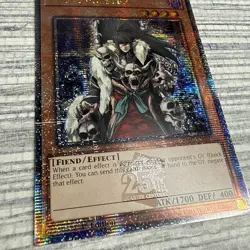 Yugioh Skull Meister RA02-EN005 Quarter Century Secret Rare 1st Edition NM - Image 2