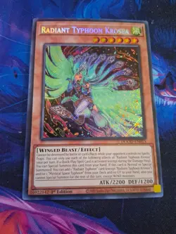 Radiant Typhoon Krosea DOOD-EN015 MINT Yugioh Doom of Dimensions 1st Edition - Image 1