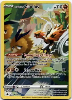 Galarian Zapdos Promo SWSH: Sword & Shield Promo Cards SWSH283 NM - Image 1