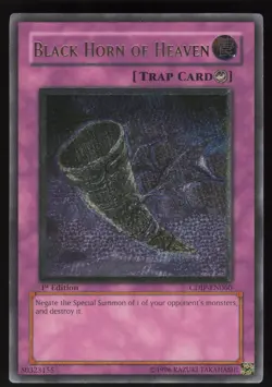 Black Horn of Heaven (UTR) CDIP-EN060 Ultimate Rare 1st Edition YU-GI-OH - Image 1