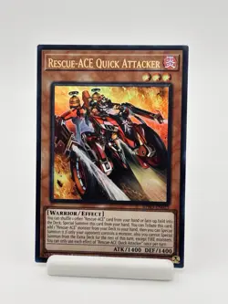 Yu-Gi-Oh! Rescue-Ace Quick Attacker BPRO-EN023 Ultra Rare 1st Ed. - Image 1
