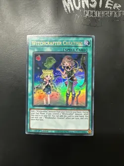 YUGIOH WITCHCRAFTER CREATION ULTRA RARE MAMA-EN024 1ST EDITION - Image 1