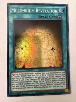 Yugioh - Millennium Revelation - Super - 1st - LED7-EN006 - NM - Image 1