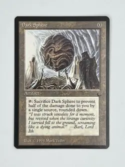 MTG DARK SPHERE The Dark Regular NM/MT Magic The Gathering - Image 1