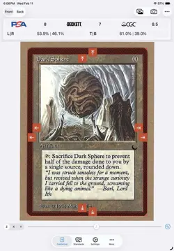 MTG DARK SPHERE The Dark Regular NM/MT Magic The Gathering - Image 3