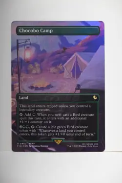 Chocobo Camp (Borderless) Commander: Final Fantasy Foil - Image 1
