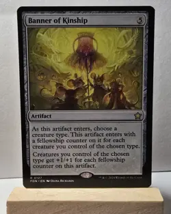 1x Banner of Kinship MTG - Foundations - NM-Mint - Image 1