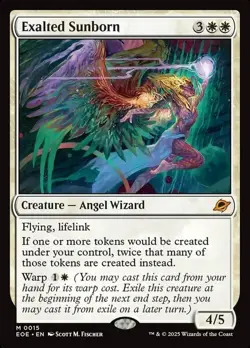 Magic The Gathering MTG EXALTED SUNBORN Edge of Eternities NM Near Mint - Image 1