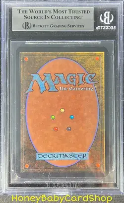 MTG Limited Edition Alpha 1993 Wild Growth BGS 9.0 MINT Old School 93/94 - Image 2