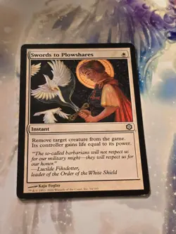 MP Coldsnap Theme Decks 54/383 Swords to Plowshares - Image 1