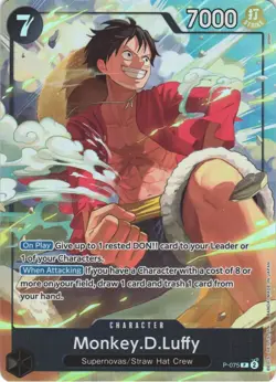 Monkey.D.Luffy (Premium Card Collection -Best Selection Vol. 3-) P-075 - Image 1