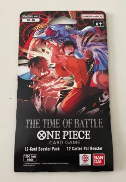One Piece TCG: The Time Of Battle Sleeved Booster Pack OP-16 (Lot of 5) - Sealed - Image 2