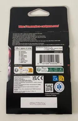 One Piece TCG: The Time Of Battle Sleeved Booster Pack OP-16 (Lot of 5) - Sealed - Image 3