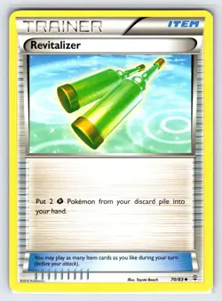 Revitalizer 70/83 Generations 20th Anniversary Pokemon Card Non Holo Trainer Nm - Image 1