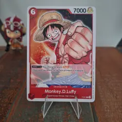 Monkey D Luffy Pre-Errata P-001 Promotion Pack 2022 One Piece Promo - Image 1