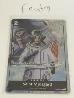 One Piece Saint Mjosgard Promo Best Selection Vol 6 NM Ships Same Day - Image 1