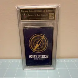 Bandai One Piece Card Game Spandam OP03-086 Rare Foil Crown 10 Graded - Image 2