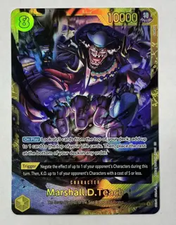 Marshall D. Teach 2026 One Piece The Time of Battle #OP16-119 Secret Rare A5 - Image 1