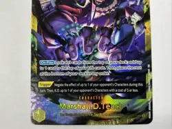 Marshall D. Teach 2026 One Piece The Time of Battle #OP16-119 Secret Rare A5 - Image 3