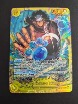 One Piece TCG English OP12-119 Bartholomew Kuma SEC Foil - Image 1