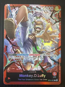One Piece ST21-001 Monkey.D.Luffy - Image 1