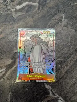 Silvers Rayleigh OP08-118 Manga SEC Two Legends ONE PIECE Card - English - Image 1