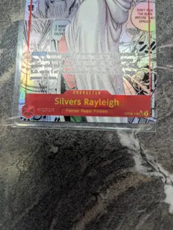 Silvers Rayleigh OP08-118 Manga SEC Two Legends ONE PIECE Card - English - Image 2