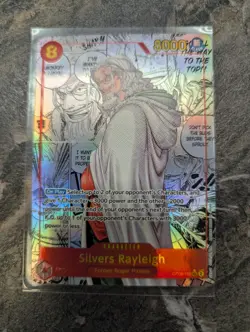 Silvers Rayleigh OP08-118 Manga SEC Two Legends ONE PIECE Card - English - Image 3