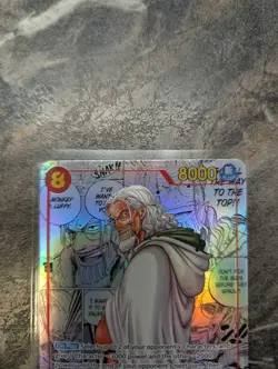Silvers Rayleigh OP08-118 Manga SEC Two Legends ONE PIECE Card - English - Image 4