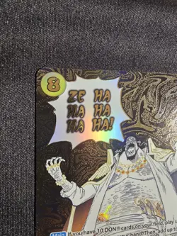 Zehahahahaha! (Alternate Art) OP16-116 The Time of Battle Foil - Image 3