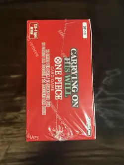 Carrying On His Will Booster Box OP-13 One Piece TCG: Factory Sealed ENGLISH - Image 4