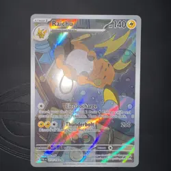 Raichu 211/193 Holo Illustration Rare Paldea Evolved Pokemon TCG Card English - Image 1
