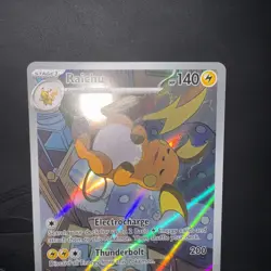 Raichu 211/193 Holo Illustration Rare Paldea Evolved Pokemon TCG Card English - Image 3