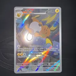Raichu 211/193 Holo Illustration Rare Paldea Evolved Pokemon TCG Card English - Image 4