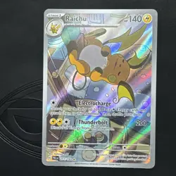Raichu 211/193 Holo Illustration Rare Paldea Evolved Pokemon TCG Card English - Image 5