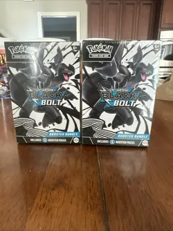 Pokemon TCG - Black Bolt Booster Bundle - SEALED/NEW- LOT OF 2 - Image 1