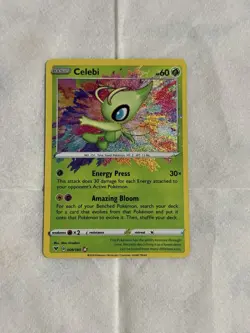 Celebi 009/185 Amazing Rare - Pokemon TCG SWSH Vivid Voltage￼ - Image 1